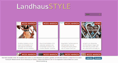 Desktop Screenshot of landhausstyle.com